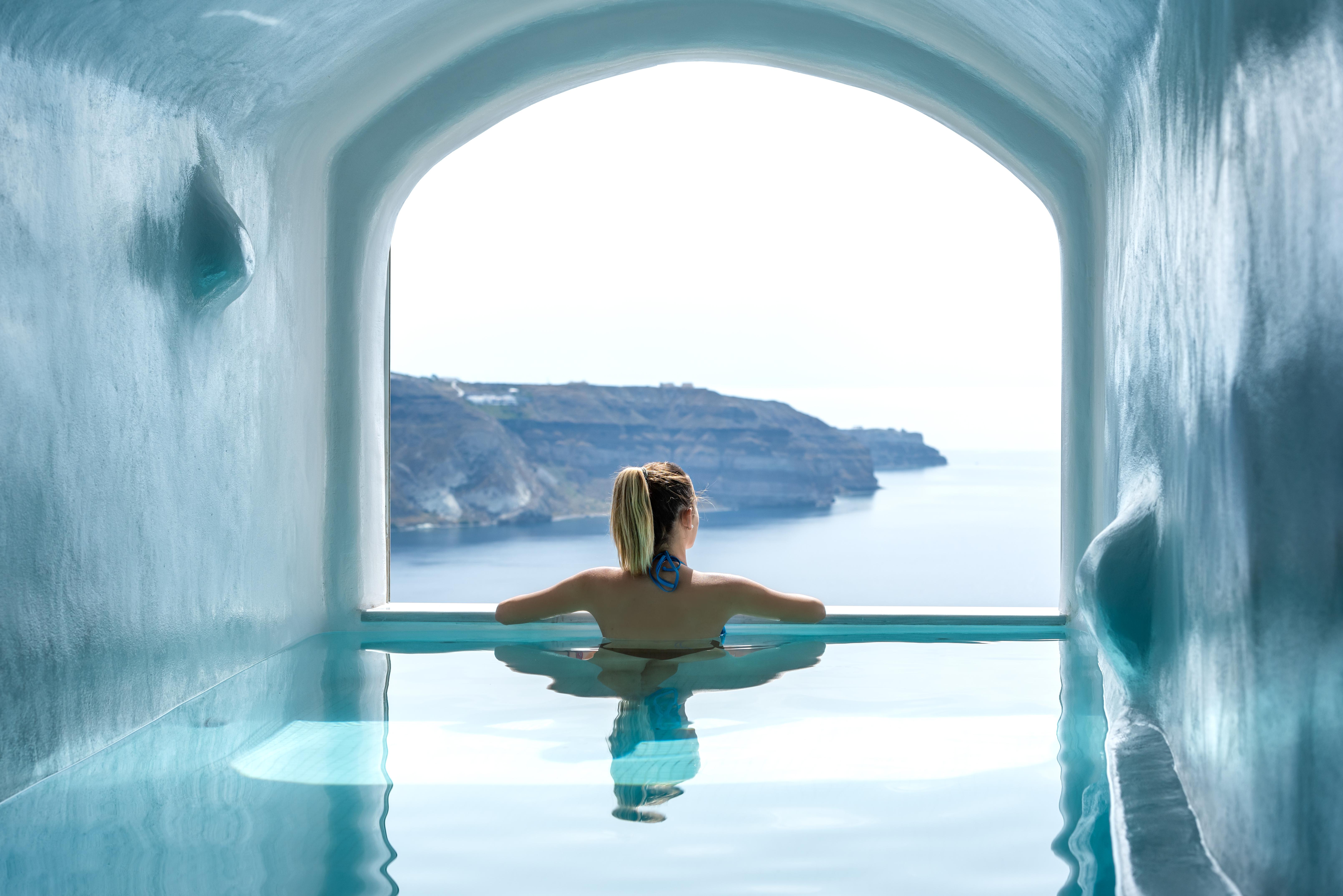 Athermi Suites - Adults Only Fira  Exteriér fotografie