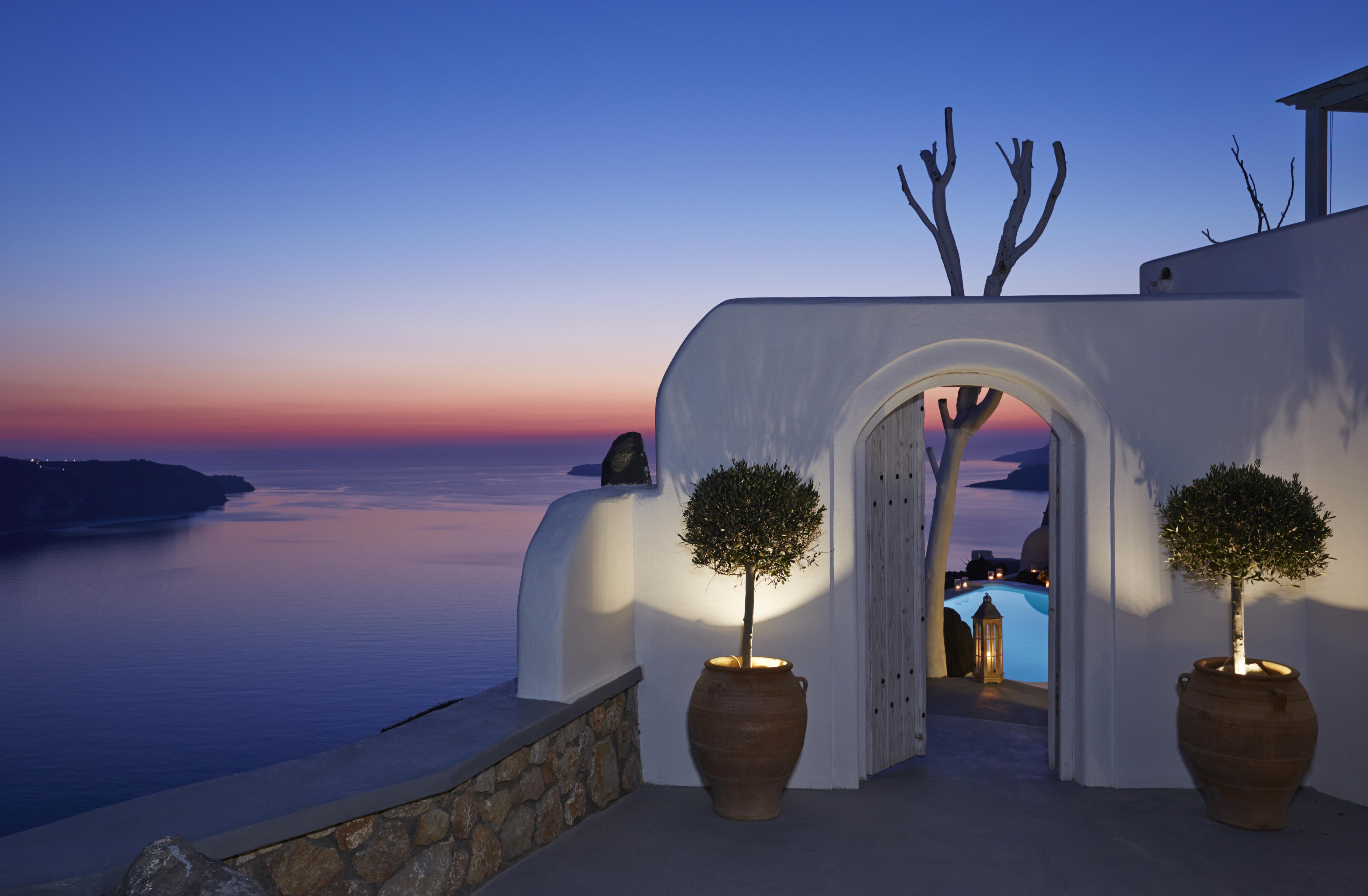 Athermi Suites - Adults Only Fira  Exteriér fotografie
